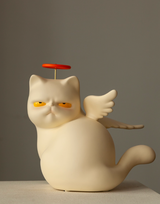 Home Decor Cat - Housewarming Gift Ideas - For Cat Lovers - Resin Statues