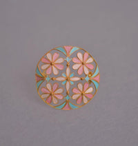 In Summer/Spring- Flower Earring-Han Tiexuan-Handcrafting