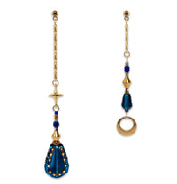 Vintage Blue Grotto Earring