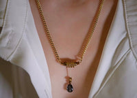 Brass necklace