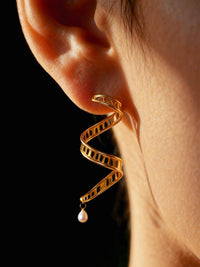 Filmstrip Earring