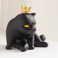 THE KING-MOOYE Collection-MR.YUANYE-Handcraft Wood Cat