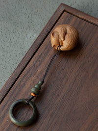 Cat Cookies - Wooden Necklace - Mr. Yuanye - Gift For Cat Lovers