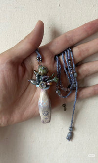 ALMOND TREE-China Necklace- Handmade Jewelry